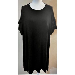 Lane Bryant Ruffle Sleeve Dress